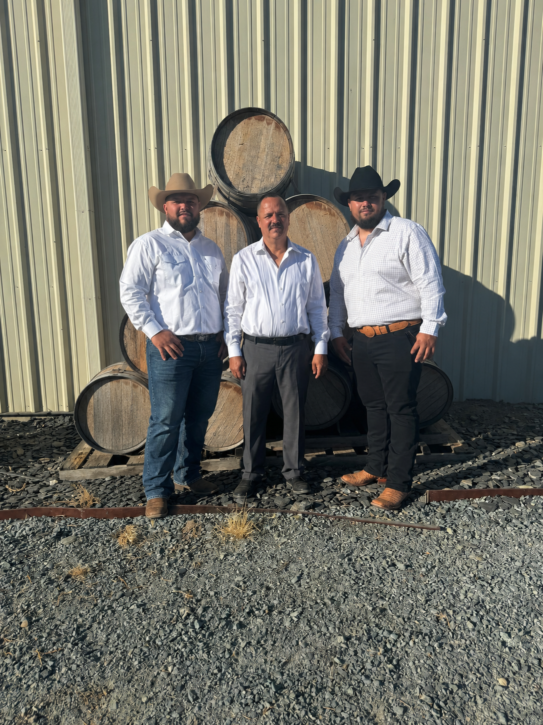 The Soltero family — father and sons